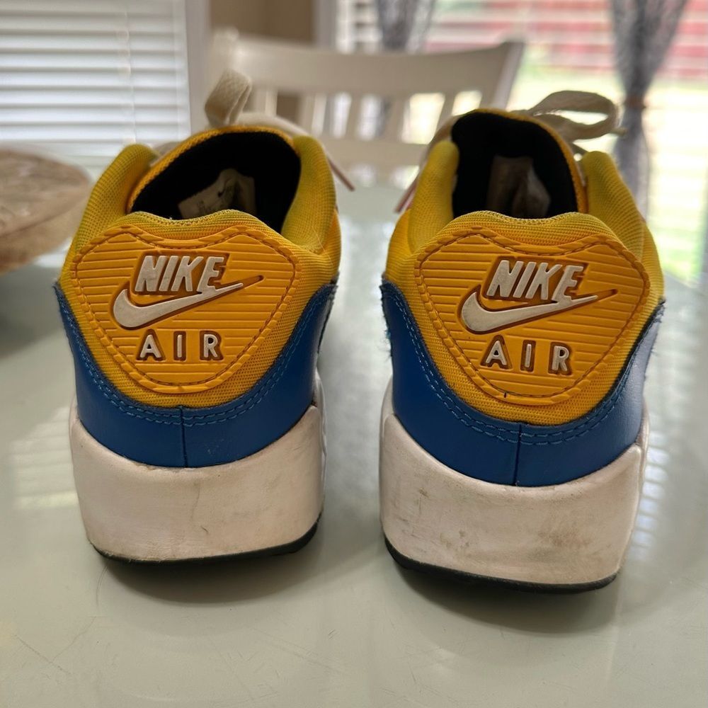 5Y Nike Air Max 90 Colorful Sneakers - Picture 5 of 16